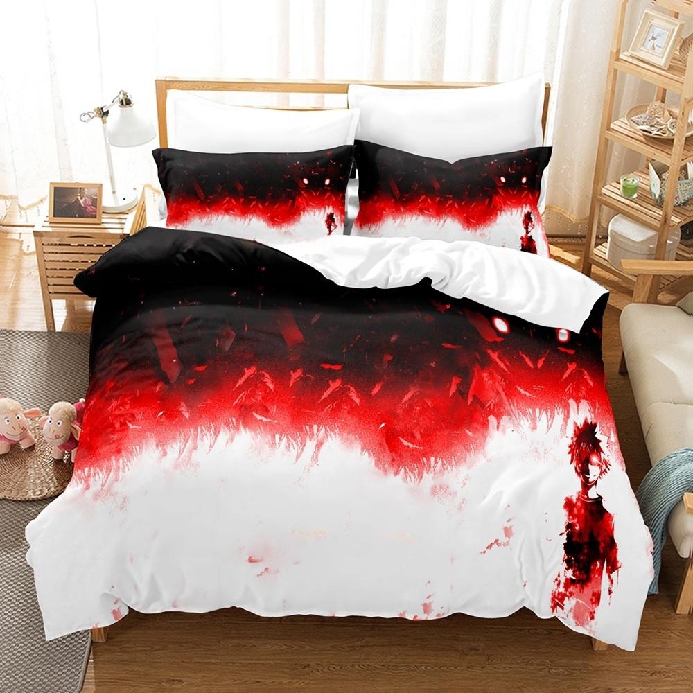 3D Printed Anime A Certain Magical Index Bedding Set Single Twin Full Queen King Size Bed Set Adult Kid Bedroom Duvetcover Sets