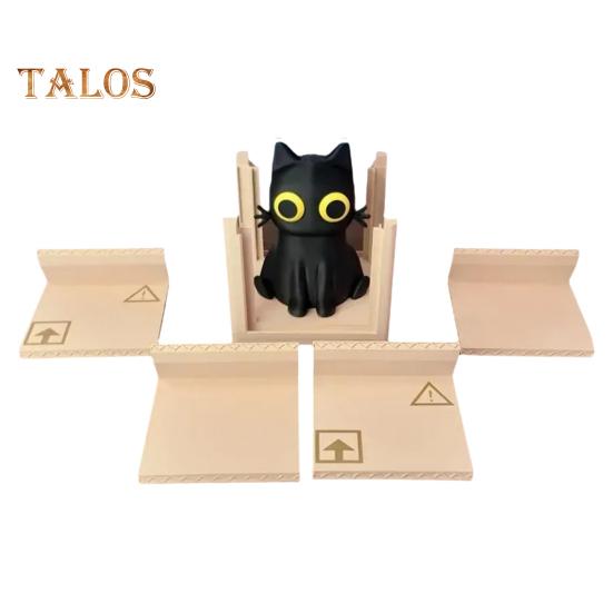 

Набір підставок для котячої миски Милі 3D-друковані котячі підставки Коркові підставки для чашок для напоїв Підставки для кави чаю Термостійкі підставки Подарунки для любителів котів