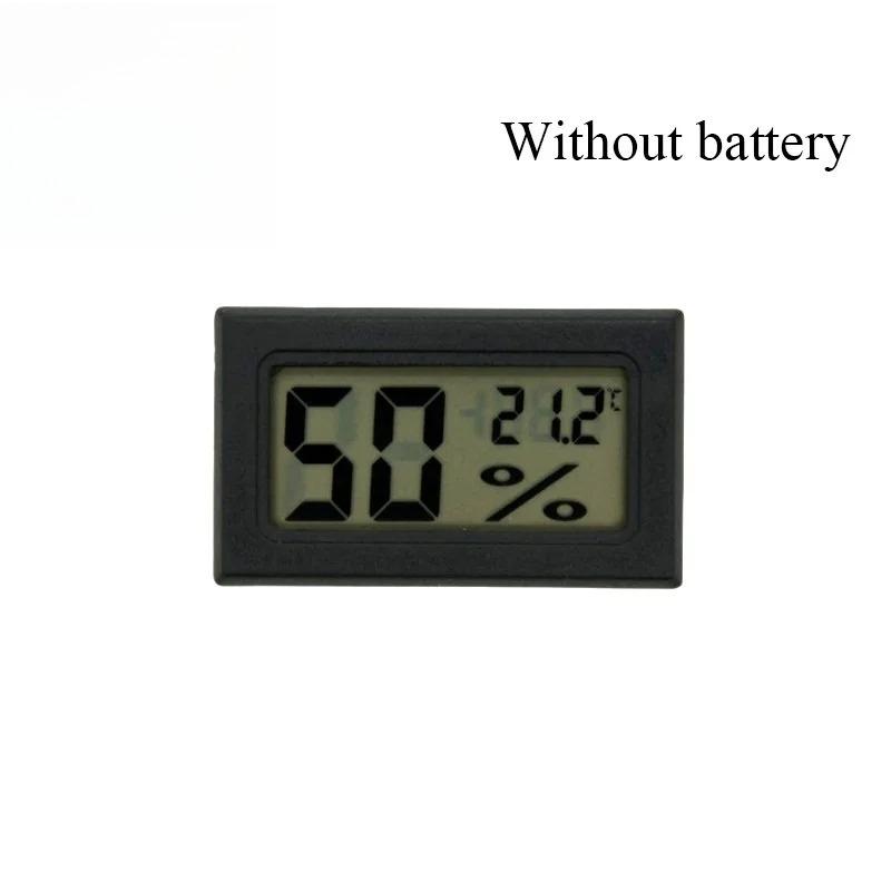 Mini LCD Digital Thermometer Used for Freezer Temperature - 50-110℃ Refrigerator Thermometer Indoor and Outdoor Waterproof Probe