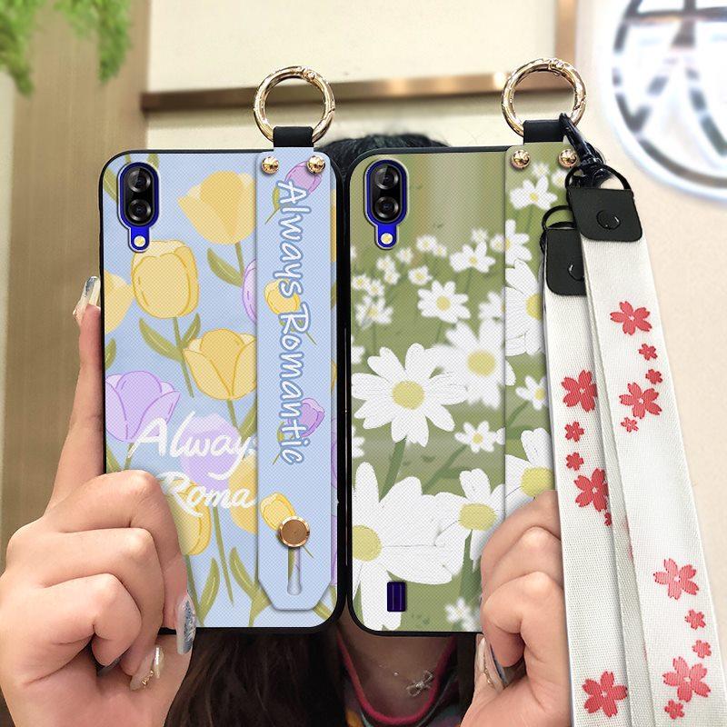 Soft case Anti-dust Phone Case For Blackview A60 Dirt-resistant Anti-knock Protective Flower Ring Shockproof Durable