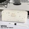 Korean Style Large Capacity Pencil Case With Fabric Material For Students And Office Use