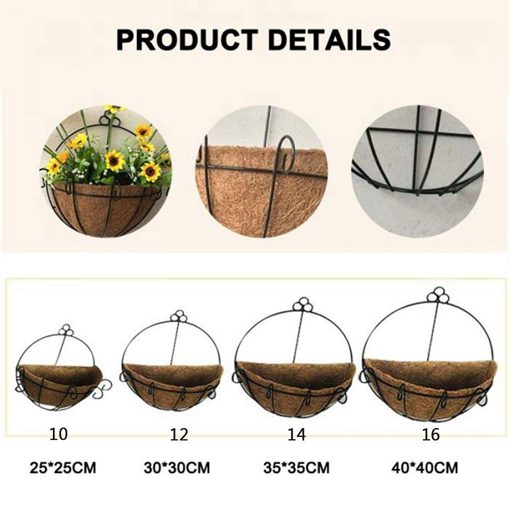 Size Yard Succulents Wall Hanging N1N Flowers Garden Supplies Flower Pot Decoration Hanging Basket