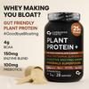 Carbamide Forte Plant Protein Powder For Men 1kg Belgian Chocolate With Multivitamins Minerals Superfoods