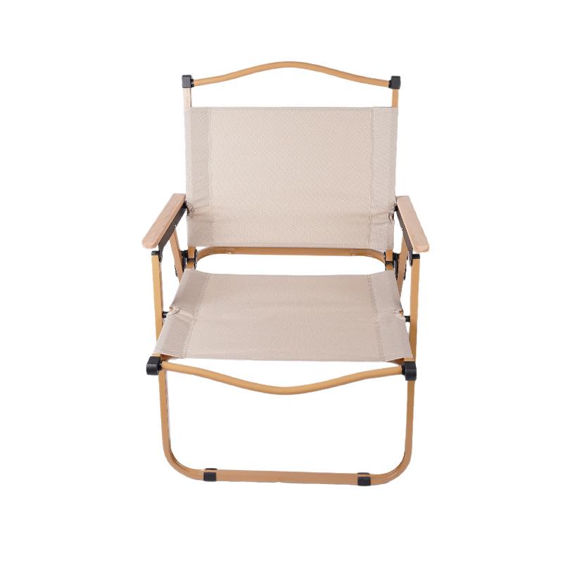 Portable Folding Outdoor Picnic & Camping Chair with Fishing Stool