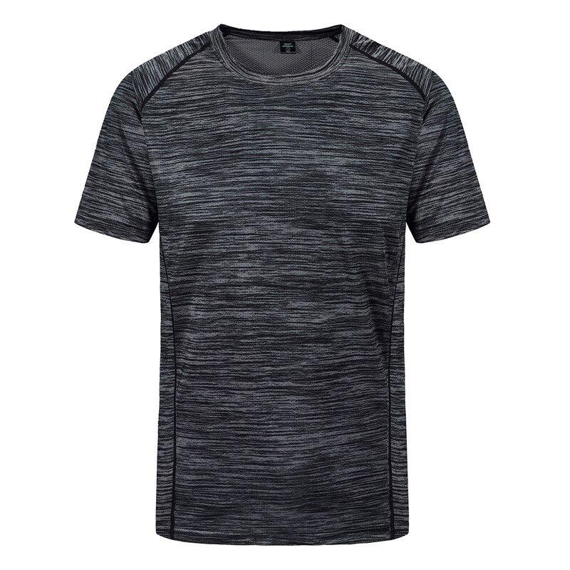 Schnelltrocknendes Herren Freizeit-T-Shirt Gyms Fitness Top T-Shirt Herren Sportbekleidung