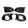 4PCS Car Rear View Mirror Cover Kit Replacement for BMW X3 G01 X4 G02 X5 G05 X6 G06 X7 G07 X3M F97 X4M F98 X5M F95 X6M