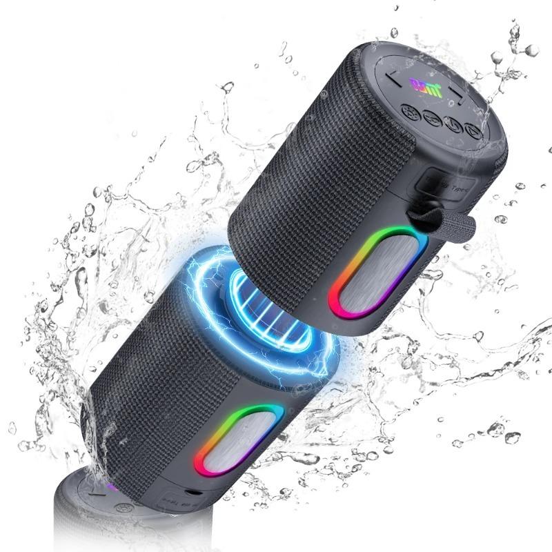 20W Przenośny Głośnik Bluetooth Wielofunkcyjny Dzielona Konstrukcja Kolorowe Światła Obsługa TWS i Karty TF na Imprezy i Sporty na Świeżym Powietrzu