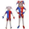 L'incredibile Circo Digitale Pomni Costume Cosplay 13 Stili Bambini Adulti Outfit da Clown Halloween Carnevale Tuta per Esibizioni sul Palco