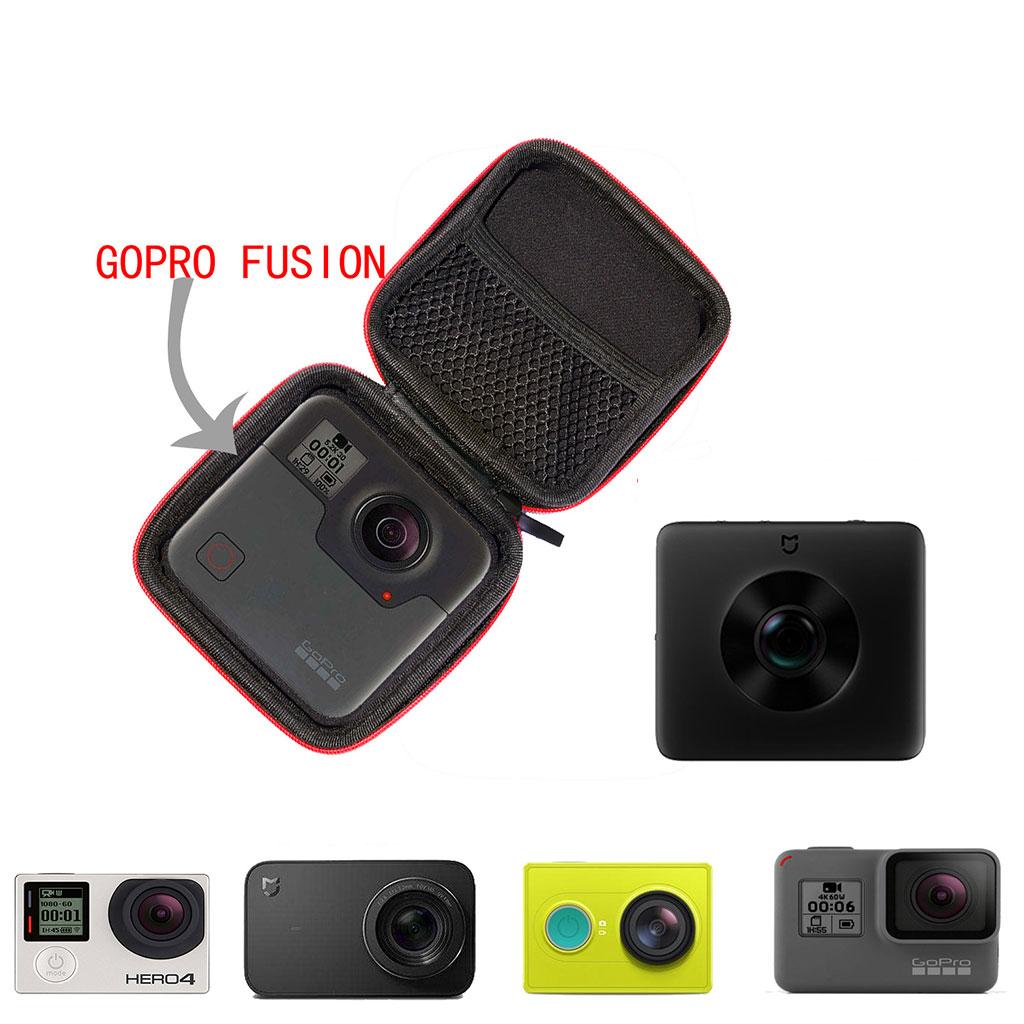 Water-resistant box Storage Handbag for  for Fusion  Carrying for Case Camera Accessoies with Zipper