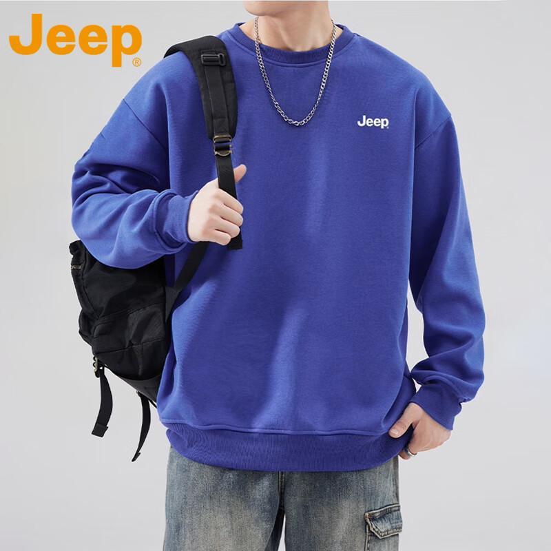 JEEP Men's Heavyweight Crewneck Sweatshirt