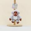 And Cute Cuddly Monkey Plush Doll Perfect For Keychains And Bag Charms In Light Brown