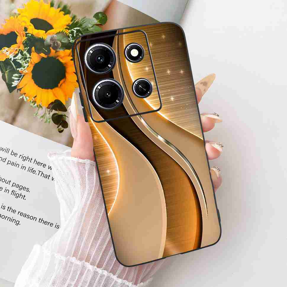 Phone Case For Infinix Note 30i X6716 Stylish Painted Cover For Infinix Note30i Note 30i Soft Silicone Shockproof Cover Fundas