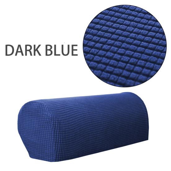 2Pcs Furniture Sofa Armrest Cover Couch Chair Arm Case Mat Removable Protector