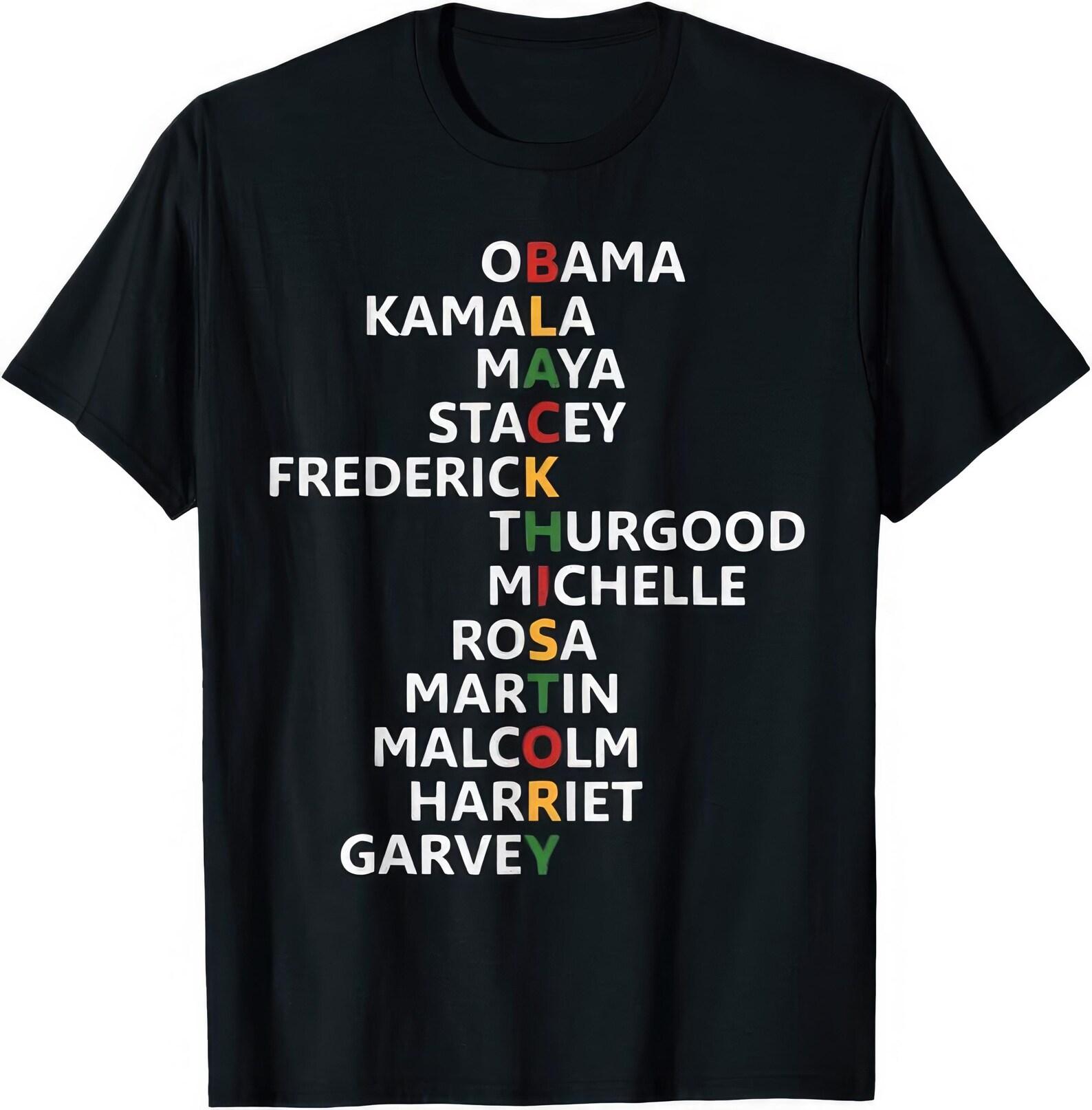 Black History Month Leaders BHM T shirt 4XL