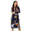 Biba Womens/Ladies Tiger Print Wrap Dress