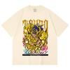 230 Gsm 100% Cotton Saint Seiya V27 Tauro Print Unisex Heavy Cotton T Shirt