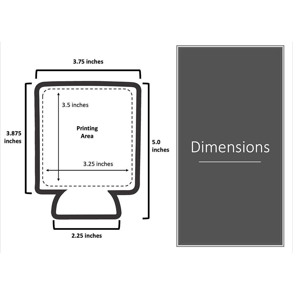 5 Stück Bierhüllen Camping Dosenbecher Soda Abdeckung Neopren Getränkekühler Tragbare Flasche Outdoor Hülle für Party Hochzeit Geburtstag