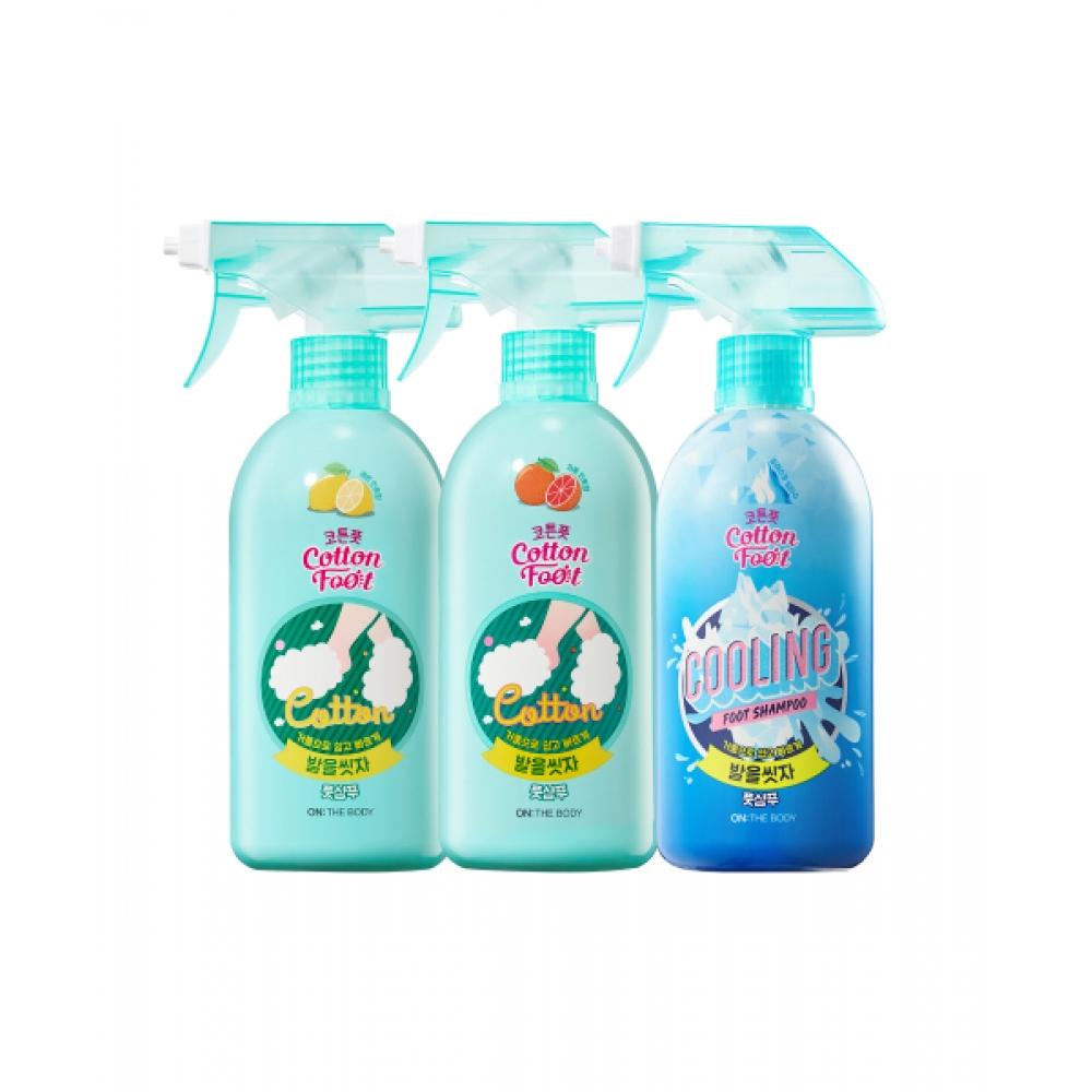 

Onthebody Cotton Foot Let S waSh Your Feet Foot Shampoo 510ml 3 Lemon Grapefruit Cooling chooSe 1 Cooling x 3