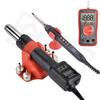 JCD 750W  All-in-one Hot Air Gun Micro Heat Gun LED Digital Hair Dryer For BGA Welding Repair Tools Soldering Iron 8208