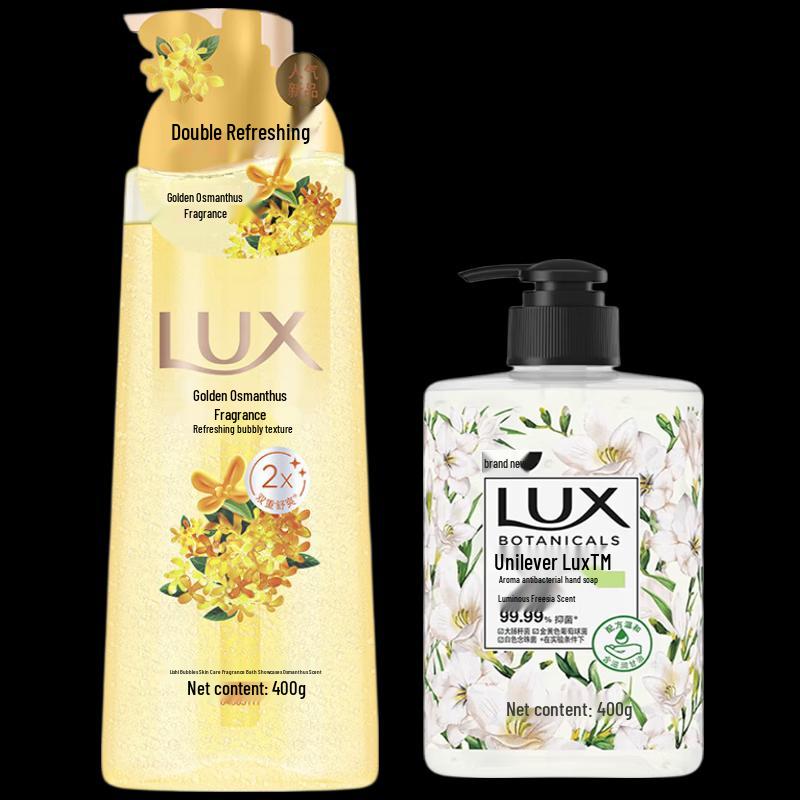 

Lux Fragrance Shower Gel & Hand Wash Duo
