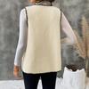 New Loose Sleeveless V-neck Waistcoat for Women