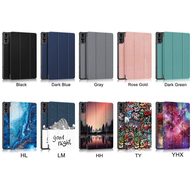 Tablethülle für Xiaomi Redmi Pad Pro 2024 Hülle Dreifach klappbare Standhülle Funda für Red Mi Pad Pro 12 1 12,1 Zoll Tablet mit automatischer Sleep-Abdeckung
