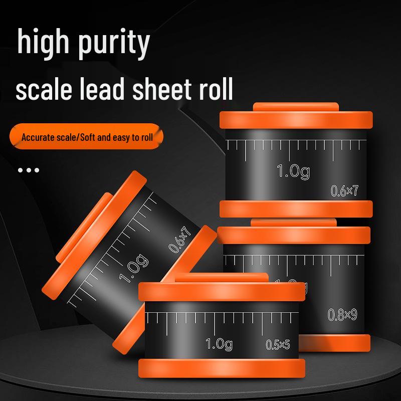 Thickened Competition Fishing Lead Sheet Roll - Angling Accessories