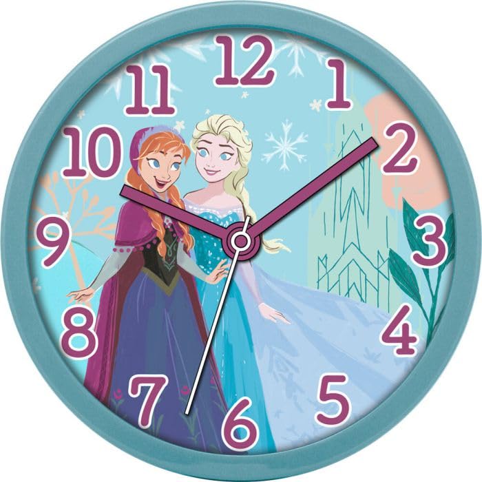 

4847 Disney Frozen Wall Clock Clock Diameter 24cm Wall Clock [Item]
