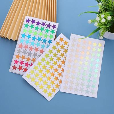 5/10 Blatt Glitzerstern-Aufkleber für Kinder, Schullehrer, Belohnungsaufkleber, süße Geschenke, Partydeko, Geschäftsetiketten, Scrapbooking-Aufkleber
