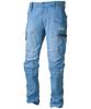 Toraichi Denim Cargo Pants with Cooling Sizes Ice Spring/Summer Workwear, 8970-219 Touch, S-5L (L 29, Blue)