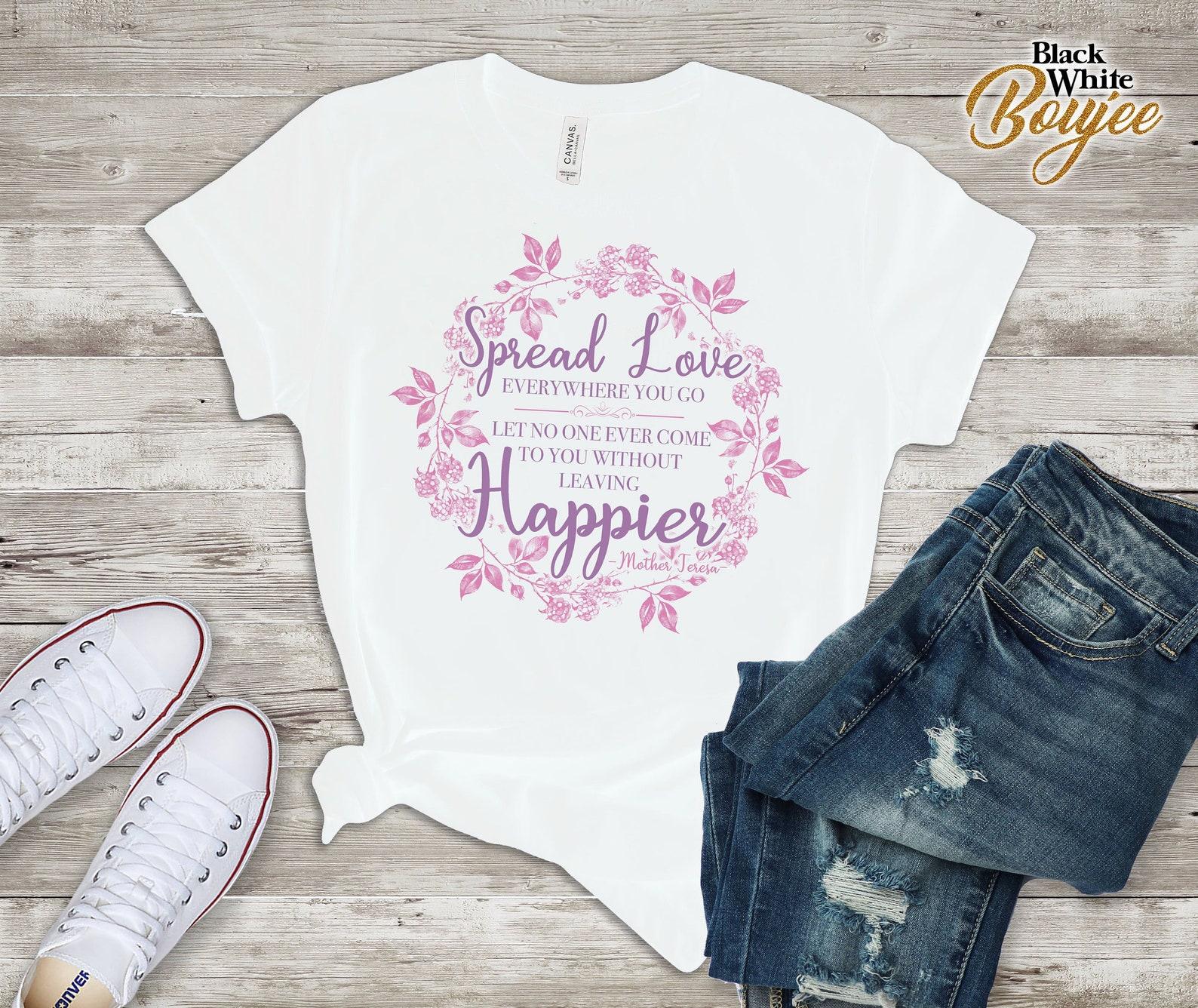 Religious Quotes Catholic Saint Mother Teresa Gifts T-Shirt 3XL