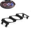 Universal 3-Slot 52mm Gauge Holder for Car Dashboard