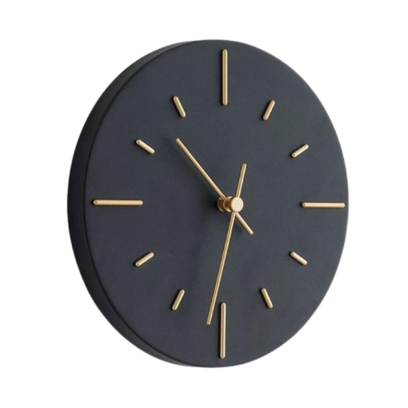 Minimalist Aesthetic Clock Wall Modern Design Living Room Light Luxury Fashion Clock Wall Creative High Quality Wanduhr Decor