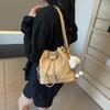 Chic And Stylish Bucket Bag For Women In Black Coffee Khaki And Blue Perfect For Fall Fashion