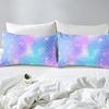 Mermaid Scale Fitted Sheet Fish Scales Bedding Set Sea Underwater World Bed Sheet Set for Girls Ocean Marine Theme King Size