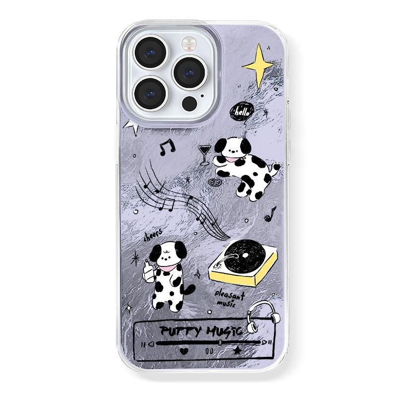

Zhitai Glacier Pattern Cartoon Phone Case for iPhone 11Pro to 15ProMax iPhone 11