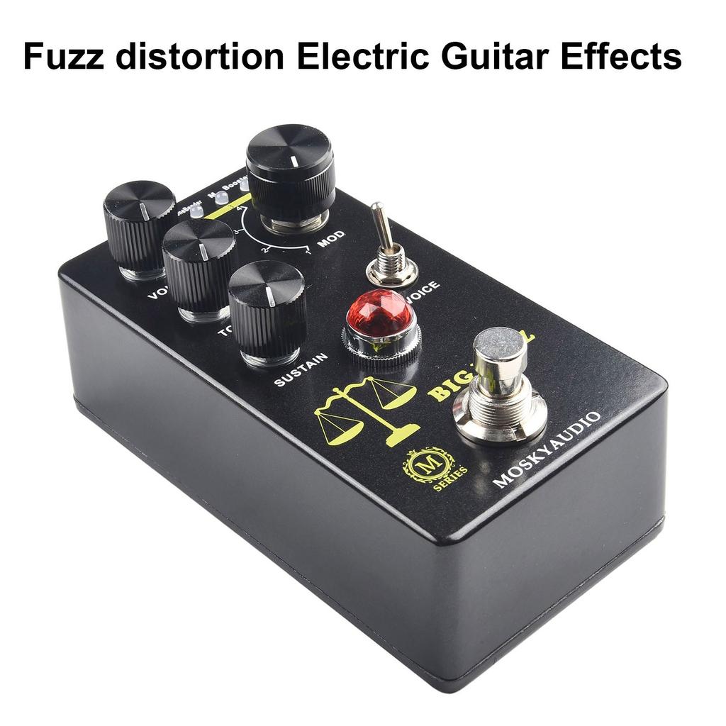 Moskyaudio Big FUZZ Distortion The Electric Guitar Effects Pedal Guitar Parts
