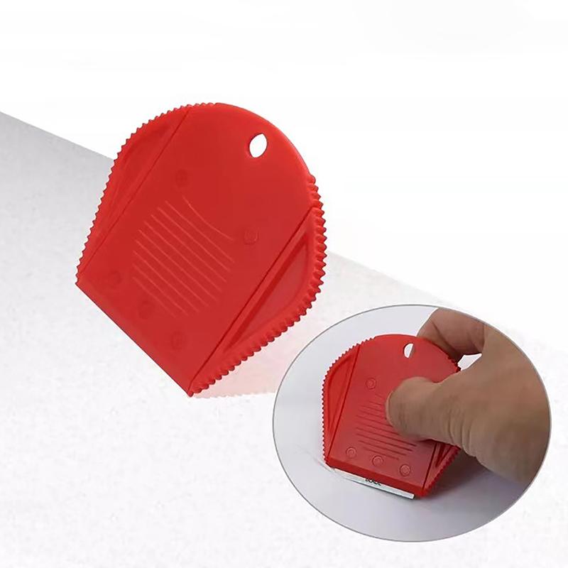 Plastic Glue Remove Tool For Digitizer Lcd Display Screen Three-Hole Razor Blade Painting Scraper Holder Double-Sided