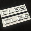 Letters Stickers ABS For Mercedes-Benz CL55 CL65 CL63 W216 Emblem Badge 3D Decal ABS Chrome Car Trunk Auto Accessories