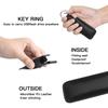 CaSZLUTION Microfiber Leather USB Flash Drive Case - Anti-Loss USB Flash Drive Holder Protective Cover with Keychain Small Portable Storage Carrying
