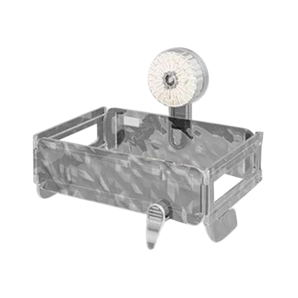 

Kitchen Organizer Kitchen Garbage Bag Holder Door Wall Mounted Trash Bag Trash Rack Accessories сірий