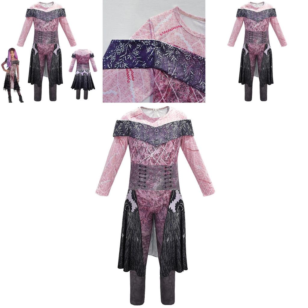 Elegant En Opvallend Descendants 3 Kwaadaardige Audrey Cosplay Kostuum Voor Meisjes Halloween