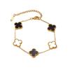 Lucky Clover Titanium Steel Bracelet - Light Luxury Fashion, Versatile for Commuting