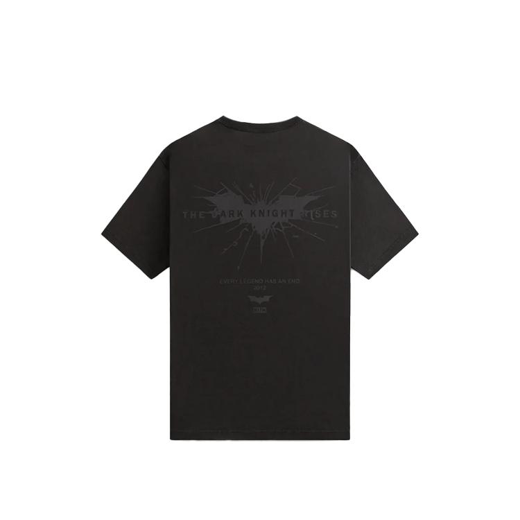 Kith X Batman Dark Knight Teaser Vintage Tee Black Men Tops KHM032765-001