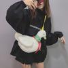 Kawaii Lolita Plush Scarf Duck Bag Messenger Shoulder Purse Crossbody Gift Women