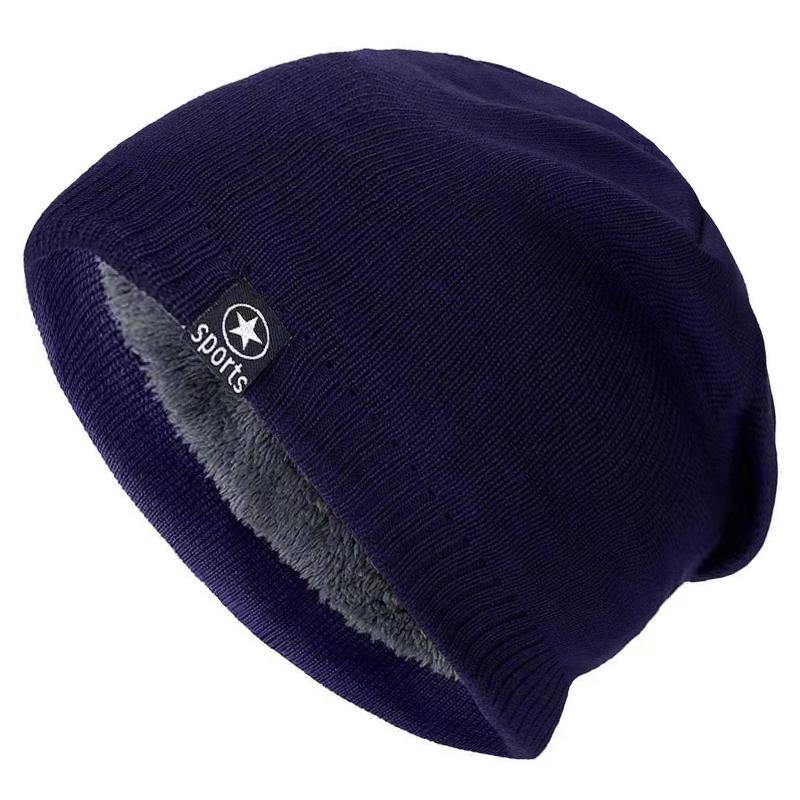 Hot Unisex Sports Beanie Hat High Quality Knitted Winter Hats For Men Women Casual Warm Hat Bonnet