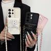 Crossbody Heart Wallet Card Holder Phone Case For Samsung Galaxy S26 Ultra S25 Edge S24 S22 S23 S21 FE Note 20 PU Leather Cover