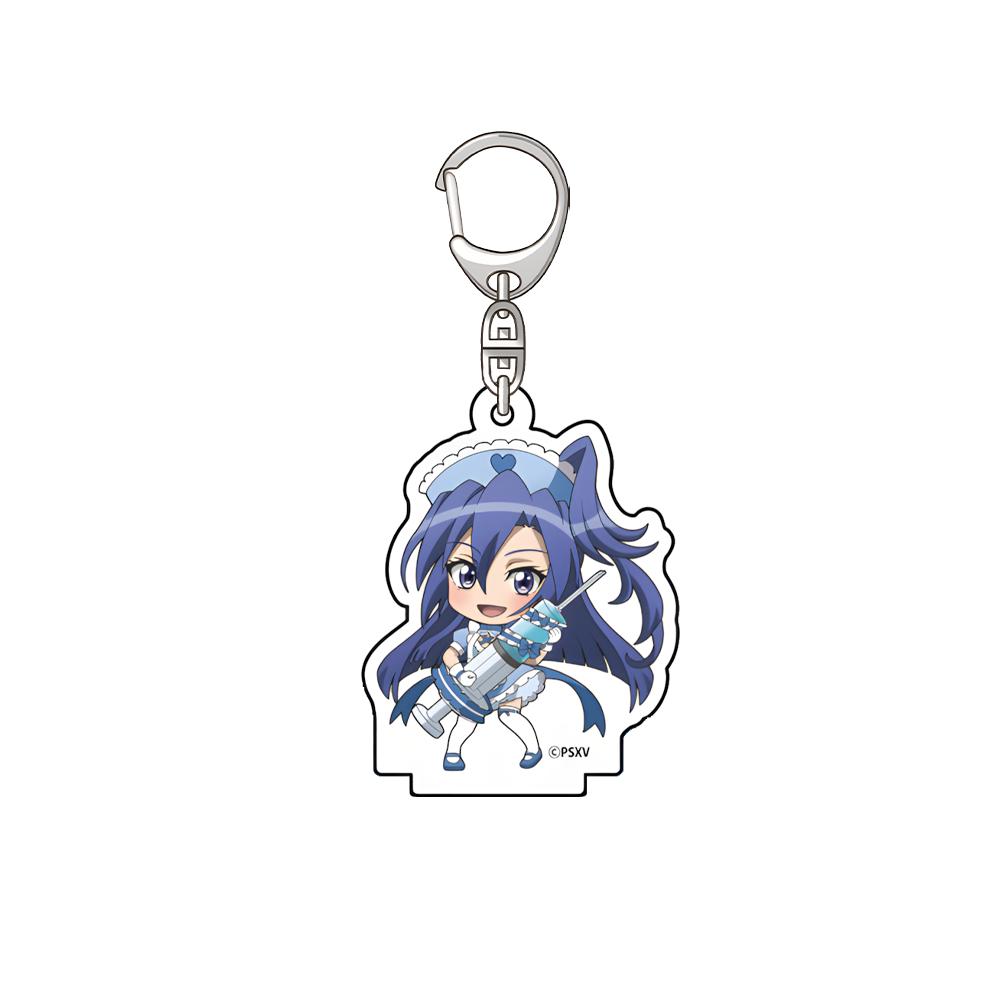 

Hibiki Tachibana Kazanari Tsubasa Chris Yukine Maria Cadenzavna Eve Shirabe Tsukuyomi Akatsuki Kirika Acrylic Keychain Fans Gift 6 cm чорний
