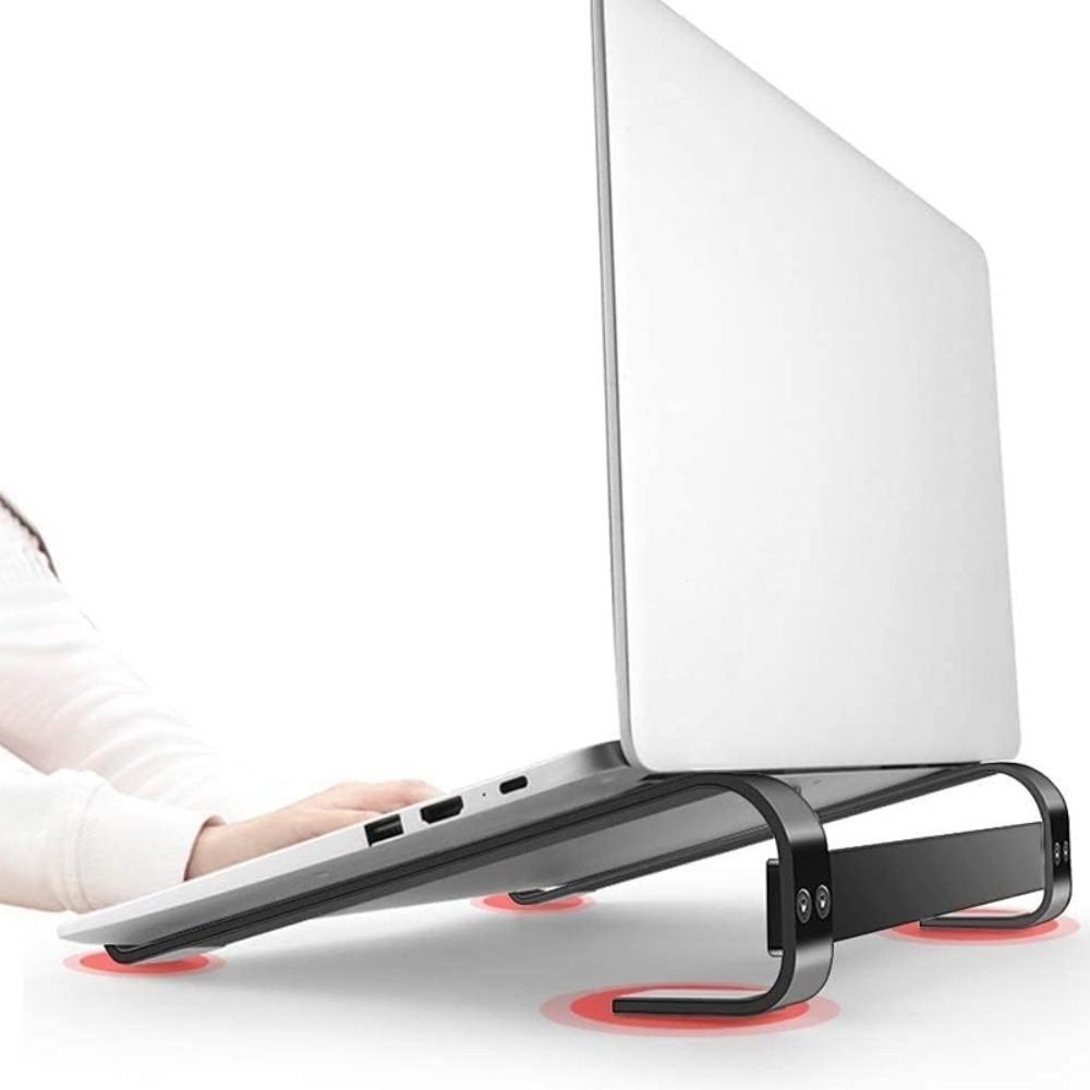 Ergonomic Notebook Support Aluminum Zinc Zinc Alloy Computer Stand Laptop Stand  Home Workspace