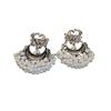 Silver Needle Retro Rhinestone Water Drop Tassel Earrings – Ethnic, New Chinese Style, Unique, Creative Heavy Industry Design